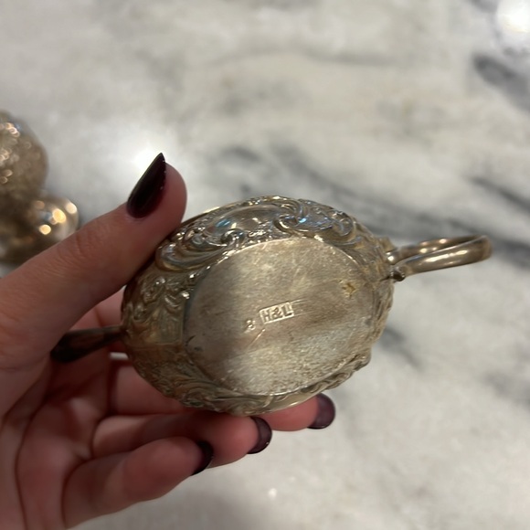 Plated sterling silver set - Picture 5 of 6